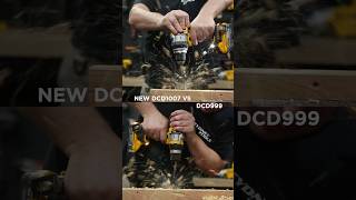 Side by side 👉 NEW Dewalt DCD1007 VS DCD999 dewalttools dewalt [upl. by Aleakim551]