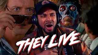 Filmmaker reacts to John Carpenters They Live 1988 for the FIRST TIME [upl. by Egiaf]