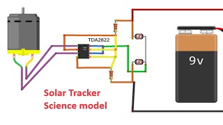 Solar Tracker Circuit designing in fritzing  Fritzing tutorial [upl. by Nytsua]