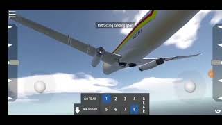 Aloha flight 243 landing animation in simpleplanes [upl. by Raymond981]