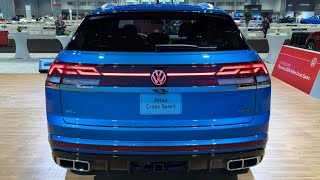 VOLKSWAGEN ATLAS Cross Sport 2024  CRAZY IQ LED lights AMBIENT LIGHTS amp digital cockpit [upl. by Dichy269]