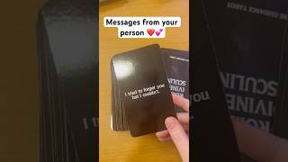 Messages from your person ❤️💕tarot tarotreading shorts messagesfromyourperson [upl. by Nannah270]