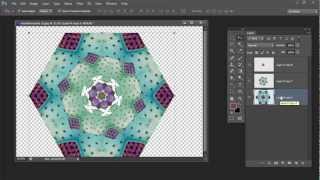 Make A Kaleidoscope in Photoshop [upl. by Elinor256]