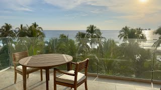 SOLD Touching the ocean level 3 BEACHFRONT CONDO in Ixtapa beach [upl. by Nevla776]