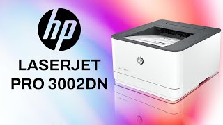 Présentation de limprimante HP LaserJet Pro 3002dn [upl. by Reede736]