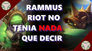 Rammus cuando Riot no tuvo nada que decir  Analisis de Campeon [upl. by Sirovart]