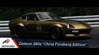 Assetto Corsa  Datsun 280z 1978 quotChris Forsberg Editionquot [upl. by Yellhsa]