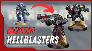 Hellblasters made JUICY  Warhammer 40K ConversionKitbash [upl. by Fabyola112]