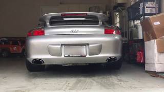 Porsche 996 X51 Dansk Supersound Exhaust  Cold Start [upl. by Notreve]