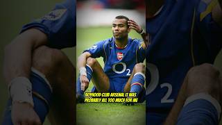 Ashley Cole on losing first FA Cup Final to Owen masterclass 😱 football footballshorts arsenal [upl. by Alahcim]