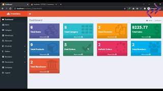 Inventory Management System in PHP CodeIgniter with Source Code  CodeAstro [upl. by Aleen]