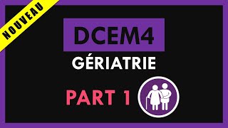 Gériatrie Conférence  DCEM4  Part 1 [upl. by Helen]