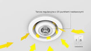 Anemostat wywiewny Zehnder ComfoValve Luna E125 [upl. by Gregorius524]