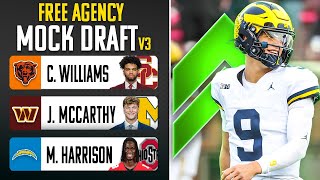 2024 NFL Mock Draft  JJ McCarthy Top 3 [upl. by Kamaria576]