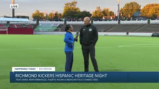 Richmond Kickers host Hispanic Heritage Month events Saturday [upl. by Aloise]