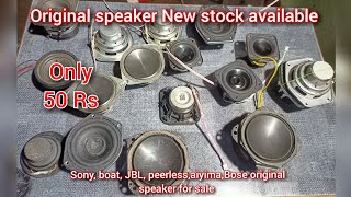 all imported speaker Sony boat JBLBose peerless aiyima speaker review and sound test speaker [upl. by Elleirbag]