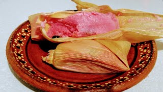 TAMALES DE DULCE CON MASECA esponjosos fáciles y deliciosos🤤 ¿Cómo se prepara la masa de tamales [upl. by Deloria]