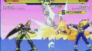 MUGEN  Cell amp Frieza Vs Goku amp Vegeta [upl. by Nolita]