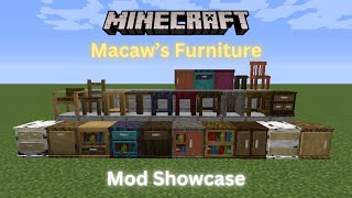 Macaws Furniture Mod  MOD SHOWCASE [upl. by Stanwin60]