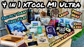 Ultimate xTool M1 Ultra Review Laser  Cricut  Printer amp So Much More [upl. by Ramses]