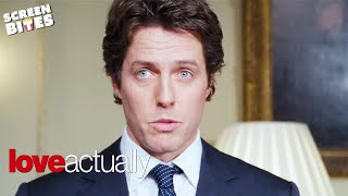 Hugh Grant For Prime Minister  Love Actually  Screen Bites [upl. by Chow399]