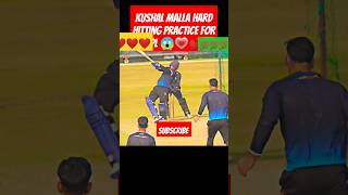 Kushal malla hard hitting practice for npl ❤️💯kushalmalla npl hardhitting practice [upl. by Tannen]