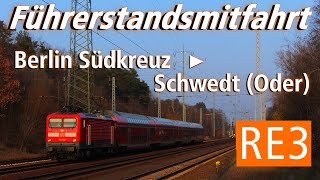 BR112 Führerstandsmitfahrt Berlin Südkreuz ► Schwedt Oder [upl. by Nytram]