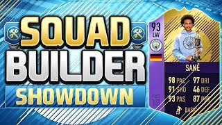 FIFA 18 SQUAD BUILDER SHOWDOWN YOUNG PLAYER OF THE YEAR SANE yPOTY Sane Squad Duel [upl. by Jeffie347]