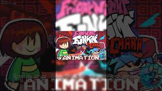 Remake Version Of Chara Vs Bf Knife Fight Animation Android shorts fridaynightfunkin [upl. by Yanej]