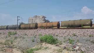 wag 9 petroleum Freight jodhpur howrah express 5792 [upl. by Courtund]