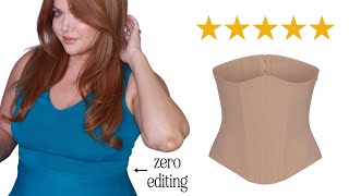 The Best Tummy Smoothing Shapewear Honeylove WaistHero Cincher Review  Before  After [upl. by Ainna]