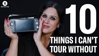 Lacuna Coils Cristina Scabbia 10 Things I Cant Tour Without [upl. by Asirahc]