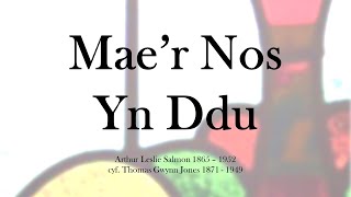 Maer nos yn ddu  Carolaur Nadolig [upl. by Nerehs]