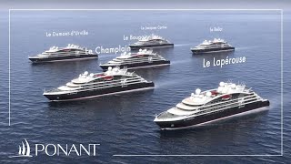 Les nouveaux navires dexpédition de notre flotte  PONANT [upl. by Columbyne617]