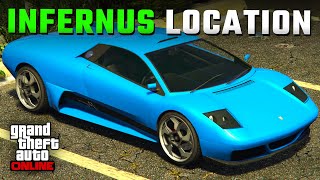 How To Find Pegassi Infernus On The Street For Exotic Exports List Completion in GTA 5 Online [upl. by Leikeze622]