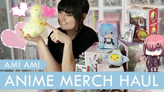 Anime Merch Haul  August Figures Nendoroids  More [upl. by Hannus]