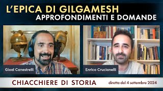 LEpica di Gilgamesh parte 2 Approfondimenti e domande LIVE [upl. by Ecyrb970]