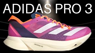 Adidas Adizero Adios Pro 3 Review By An Everyday Runner [upl. by Ysac]