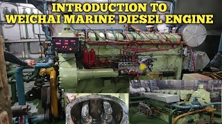 WEICHAI Marine Diesel Engine  Parts  Systems and Working Principles [upl. by Pylle650]