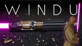 MACE WINDU Xeno V3 Lightsaber Unboxing from Vaders Sabers [upl. by Kunkle]