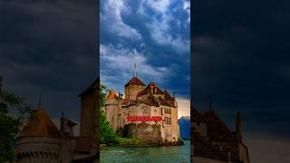 The Chillon Castle 🇨🇭 architecture castle switzerland [upl. by Theran306]