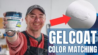 How to Color Match Gelcoat made EASY Expert Tips amp Tricks Revealed [upl. by Eatton]