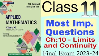 Limits and continuity  Class 11 Applied maths  Chapter 10  Applied Mathematics [upl. by Lough263]