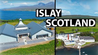 Two Days on Islay Scotland  Lagavulin Laphroaig and Ardbeg Scotch Distillery Tours [upl. by Cyb]