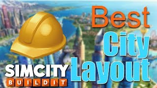 SimCity Buildit  Best City Layout for Beginners 1 [upl. by Allit]