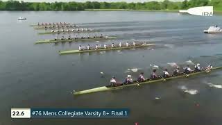 Mens Rowing  Varsity 8 Grand Final 2023 IRA Championships [upl. by Klatt426]