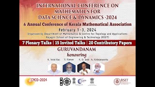 International Conference On Mathematics for Data Science amp Dynamics2024 ICMDD2024  RSET [upl. by Eselehs]