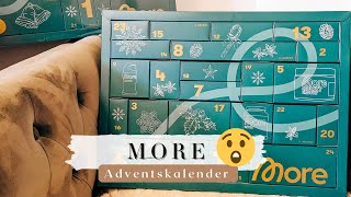 🔥 More Nutrition Adventskalender 2024 I Unboxing vom More Adventskalender [upl. by Enilemme]