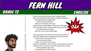 Fern Hill Questions and Answers [upl. by Mullins]