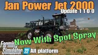 Jan Power Jet 2000  FS22 UPDATE for all platforms [upl. by Vail]